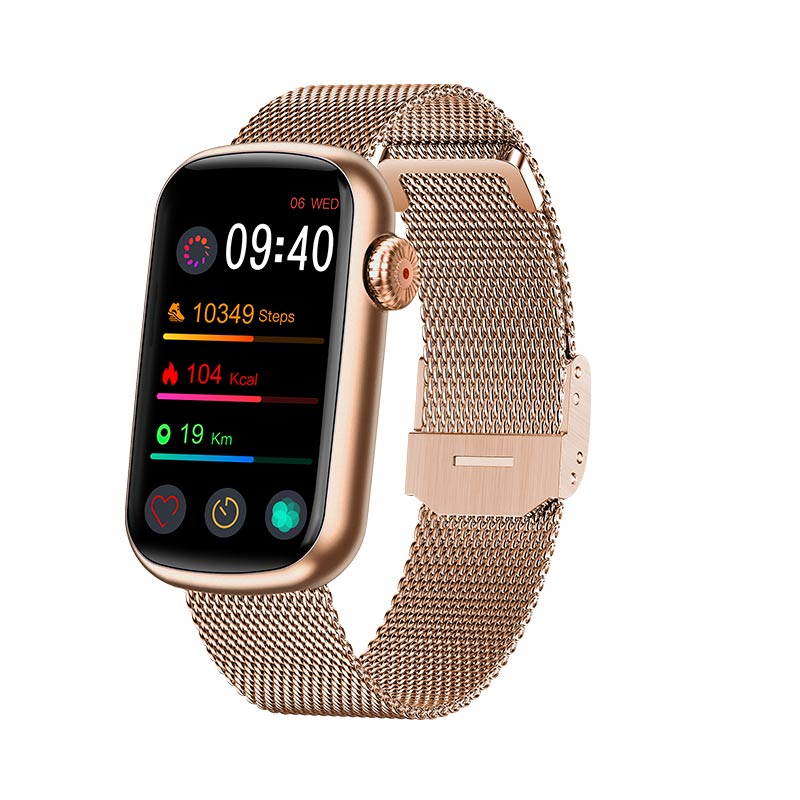 Smartwatch Garett Wave RT złoty stalowy Smartwatch Garett Wave RT złoty stalowy